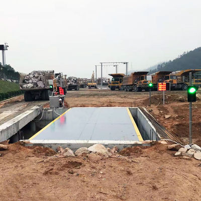 100-tonowa elektroniczna waga platformowa Q235 ze stalową platformą